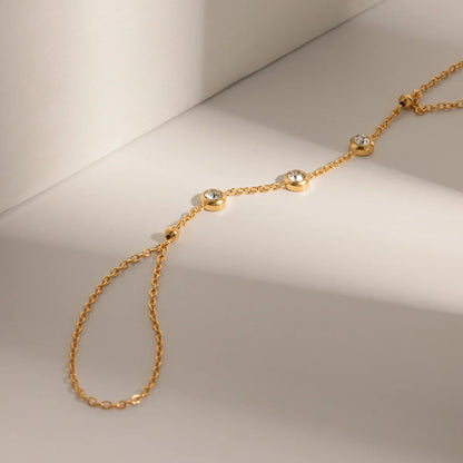 [Echo Fine]Leona Diamond Hand Chain