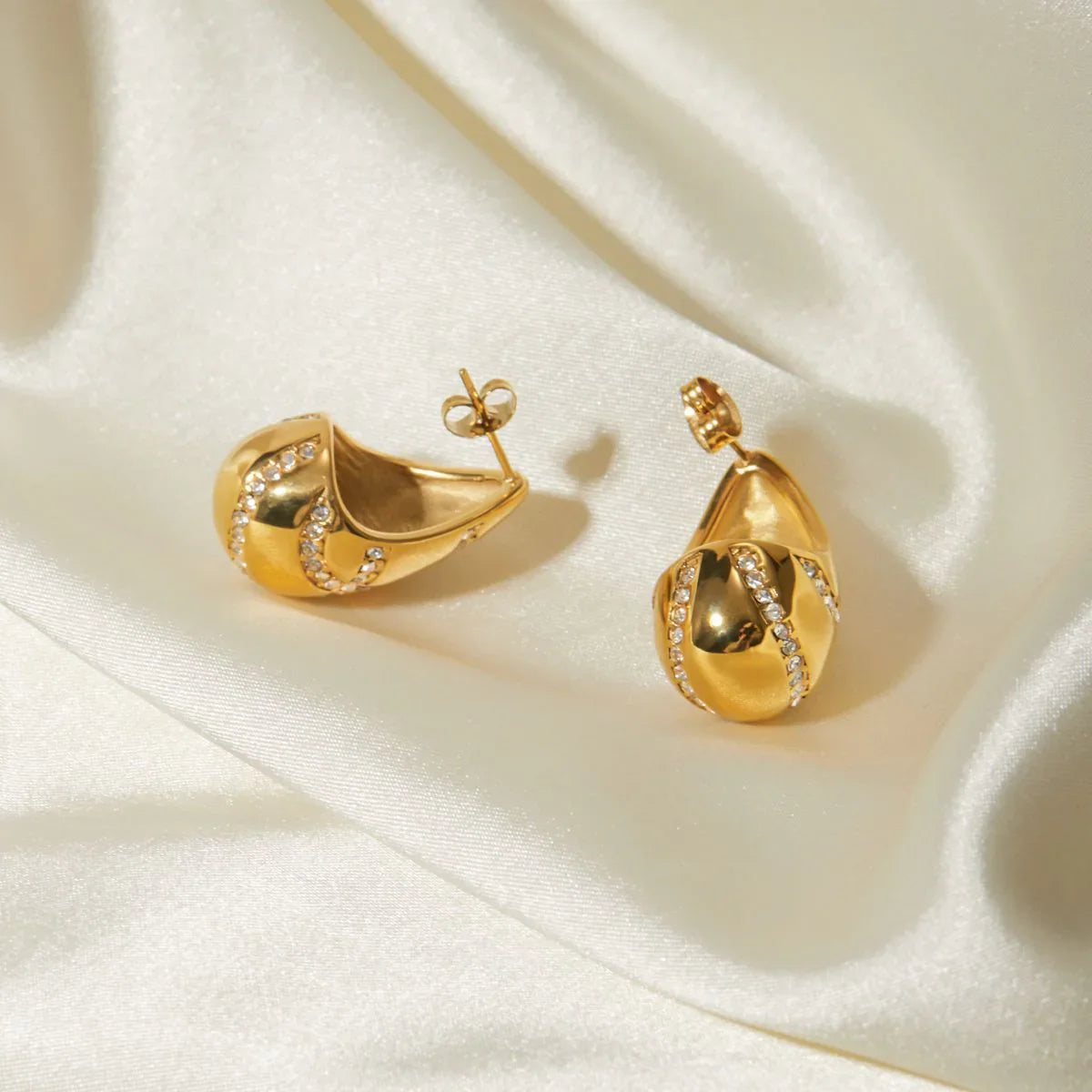 [Echo Fine]Linnea Gold Earrings