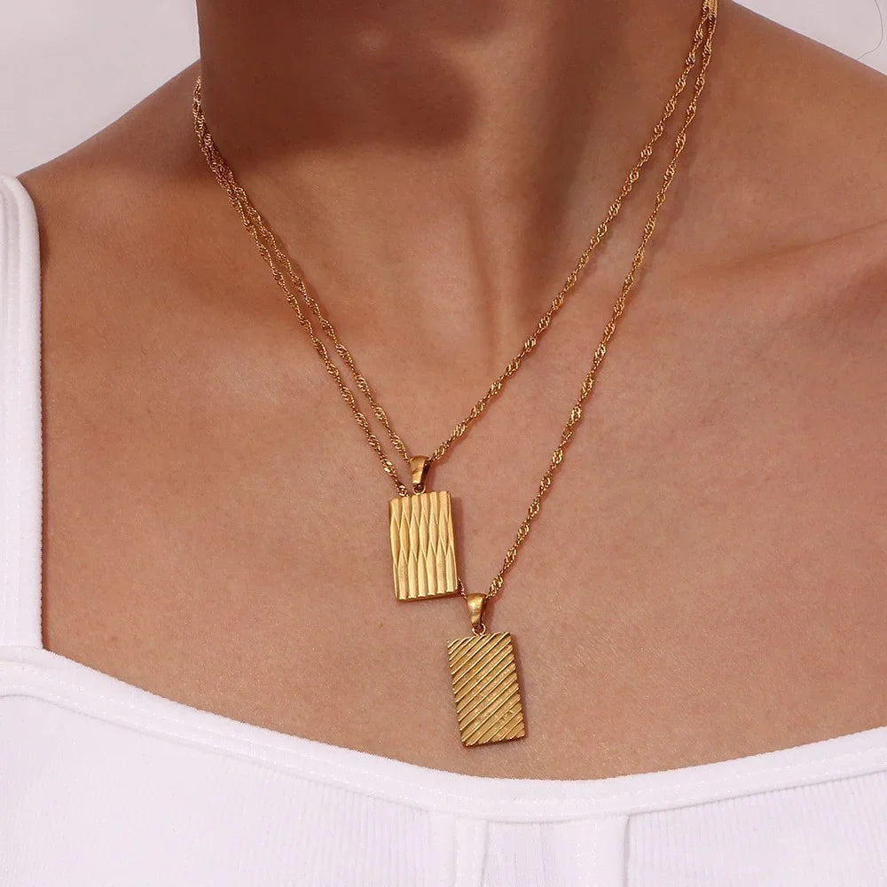 [Echo Fine]Dahlia Gold Necklace
