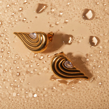 [Echo Fine]Thalia Gold Earrings