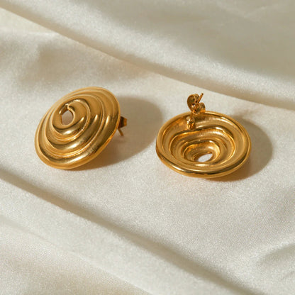 [Echo Fine]Eliah Gold Earrings