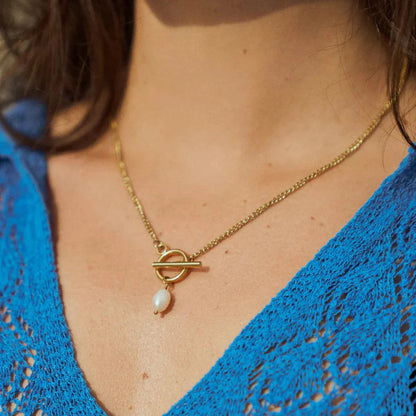 [Echo Fine]Ellen Freshwater Pearl Necklace