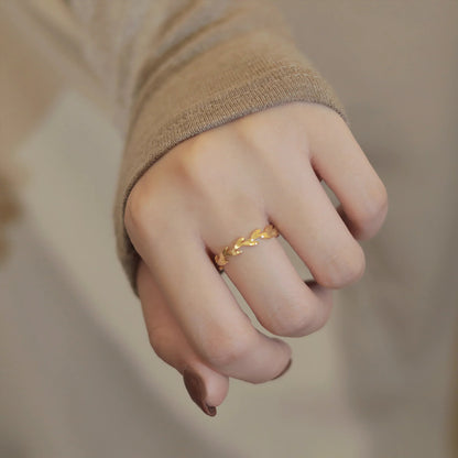 [Echo Fine]Rhea Golden Vine Ring
