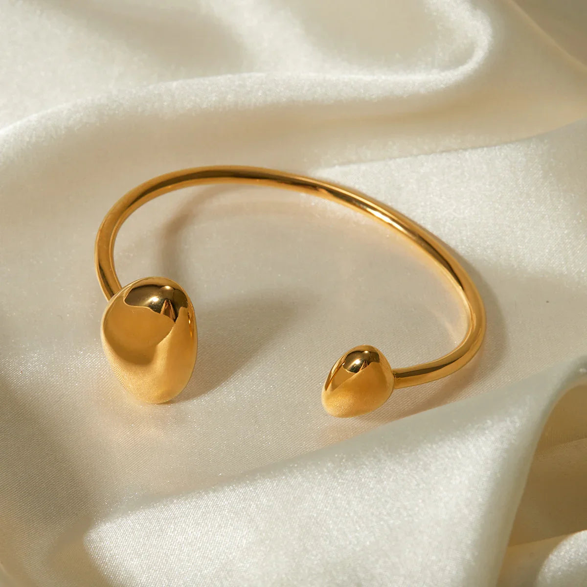 [Echo Fine]Mallory Minimalist Gold Cuff