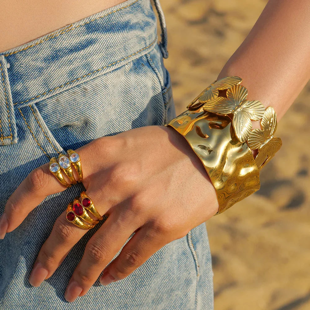 [Echo Fine]Hope Gold Bangle