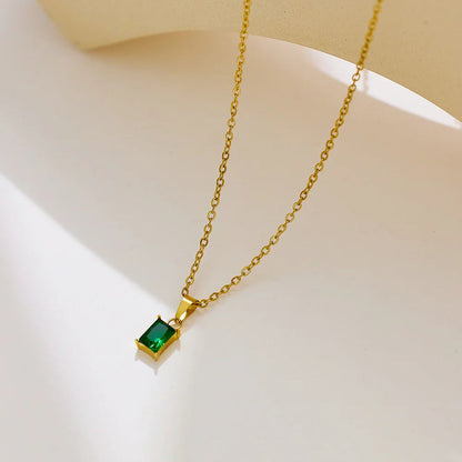 [Echo Fine]Emi Green Necklace