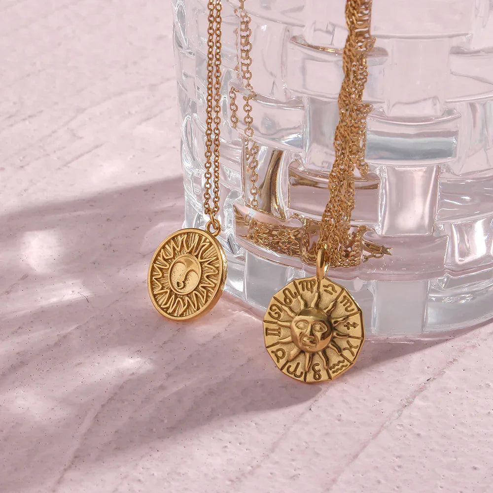 [Echo Fine]Soleil Gold Necklace