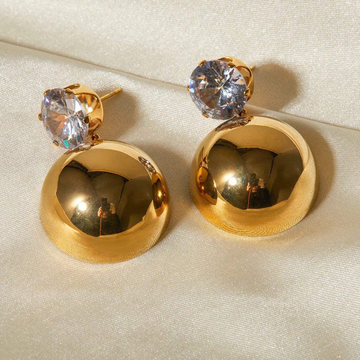 [Echo Fine]Gretta Gold Earrings