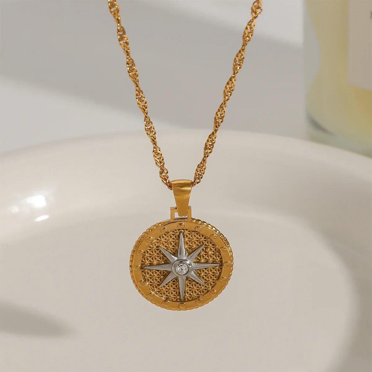 [Echo Fine]Parker Gold Star Pendant