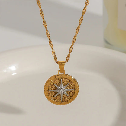 [Echo Fine]Parker Gold Star Pendant