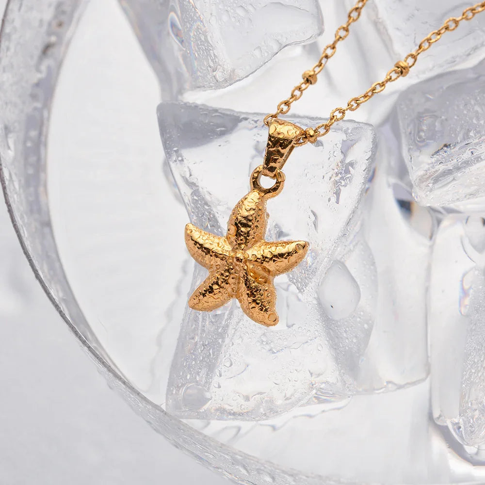 [Echo Fine]Emmie Gold Starfish Pendant