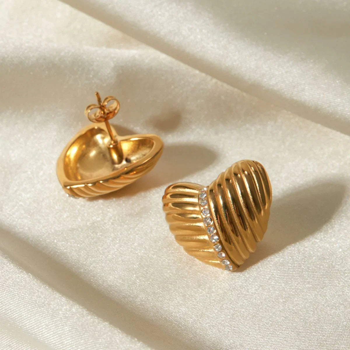 [Echo Fine]Selene Gold Earrings