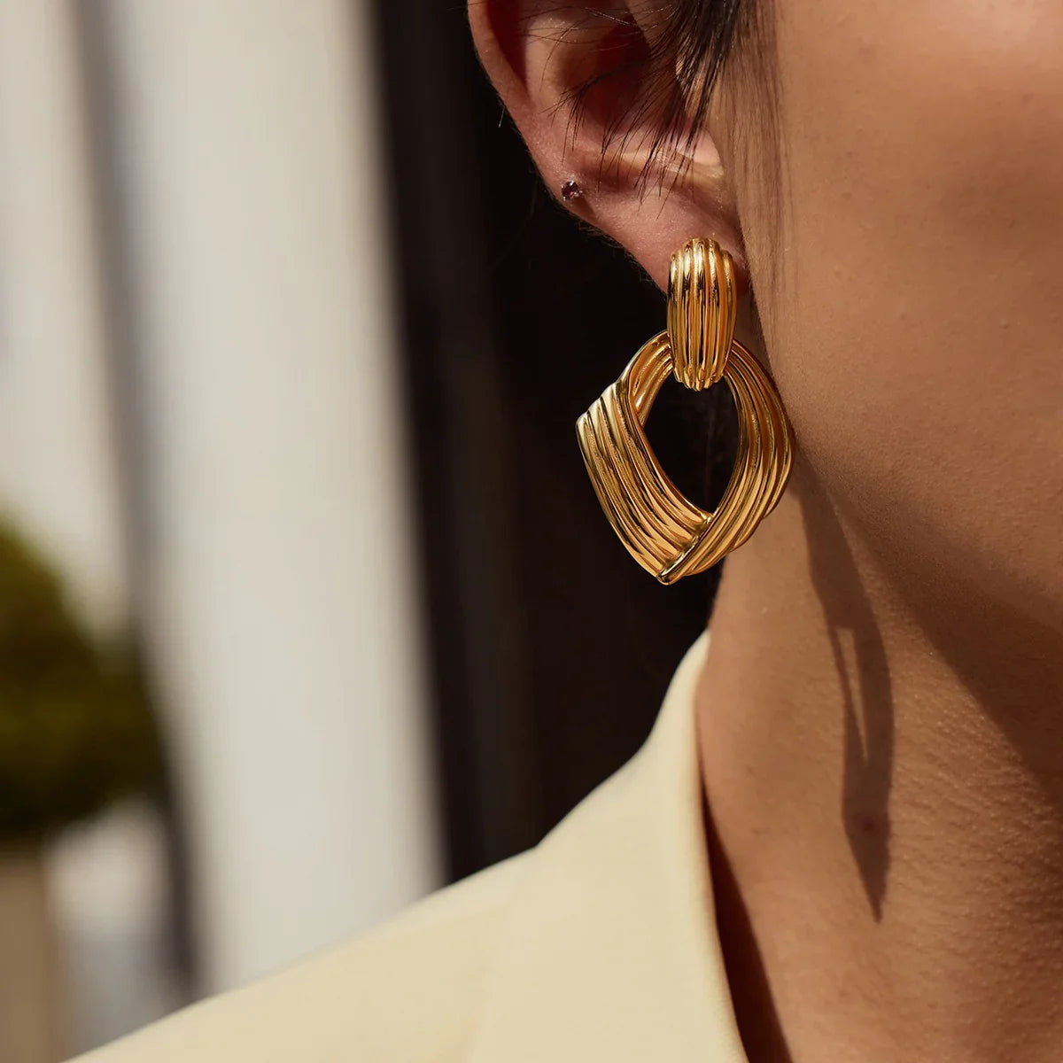 [Echo Fine]Selma Gold Knot Earrings