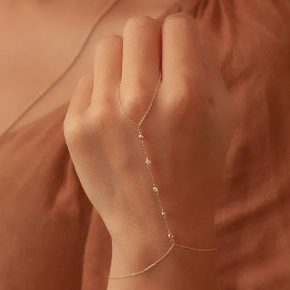 [Echo Fine]Evelyne Gold Chain Bracelet