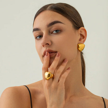 [Echo Fine]Reagan Gold Earrings