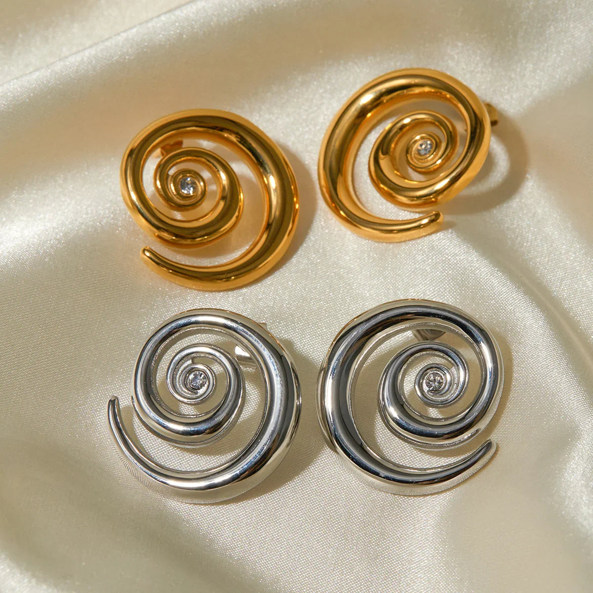 [Echo Fine]Tilly Gold Earrings