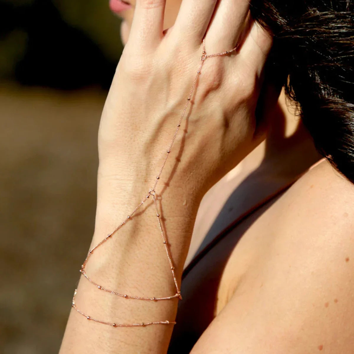[Echo Fine]Evelyne Gold Chain Bracelet