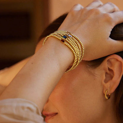 [Echo Fine]Celine Birthstone Bracelet