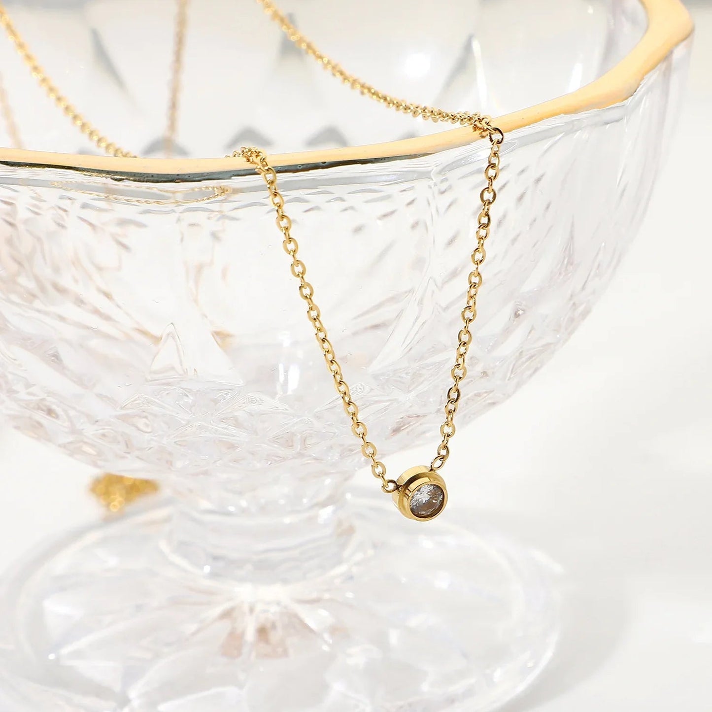[Echo Fine]Kira Gold Necklace