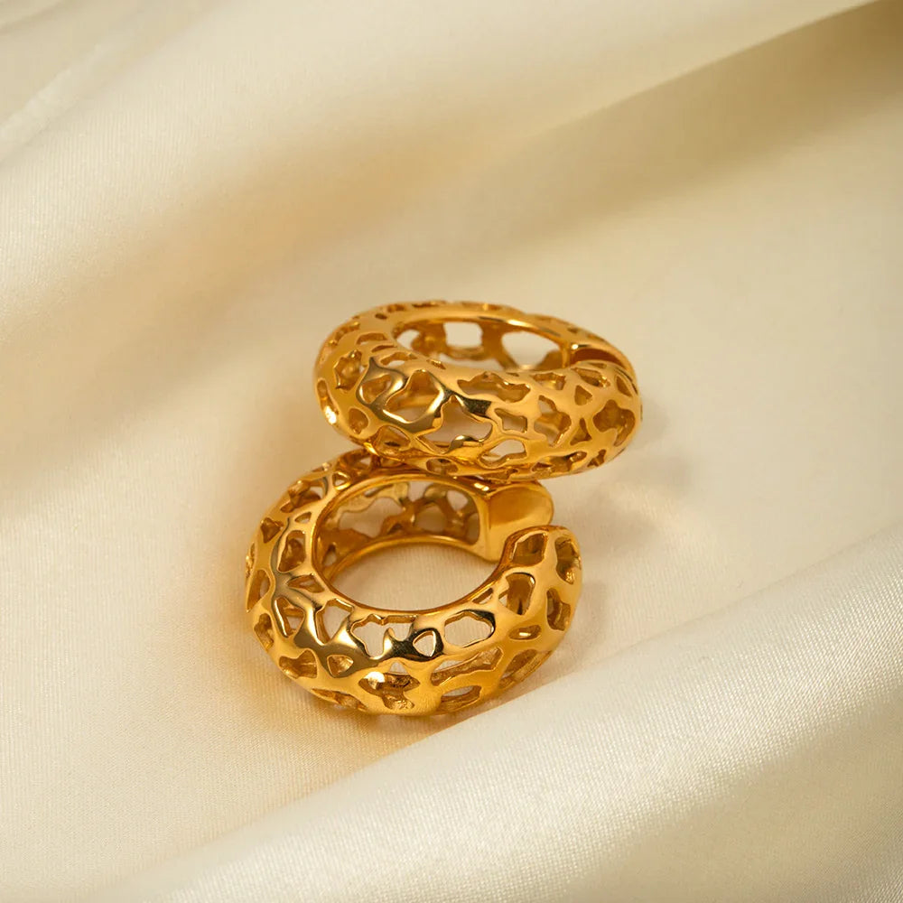 [Echo Fine]Alma Gold Earrings