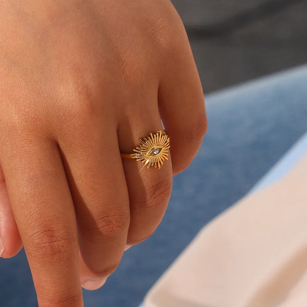 [Echo Fine]Solana Gold Ring