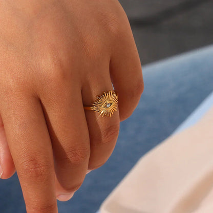 [Echo Fine]Solana Gold Ring