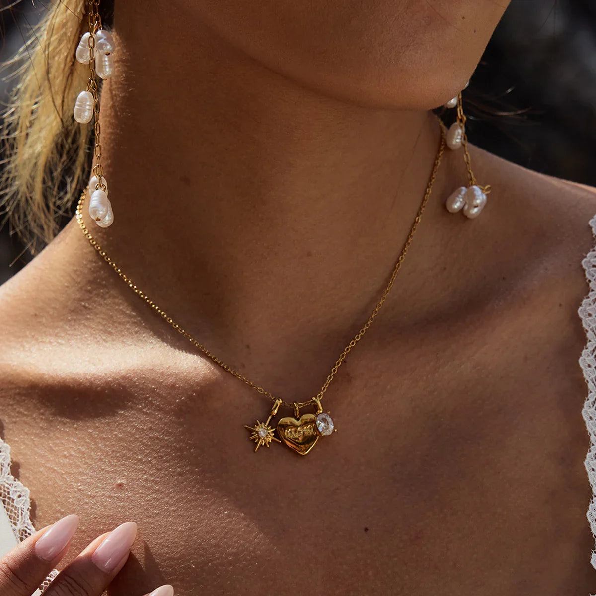 [Echo Fine]A Mother's Appreciation Gold Locket