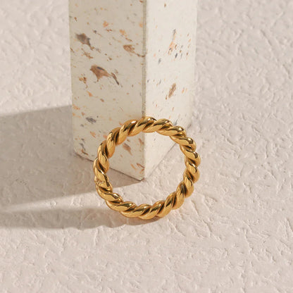 [Echo Fine]Melody Gold Twist Ring
