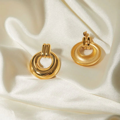 [Echo Fine]Lynora Gold Earrings