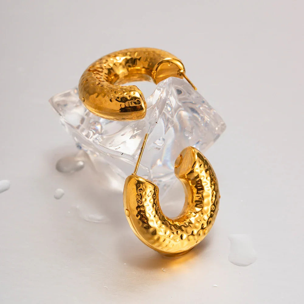 [Echo Fine]Bethany Gold Earrings
