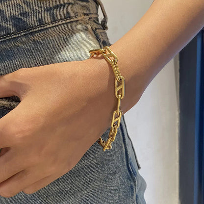 [Echo Fine]Melissa Gold Chain Bracelet