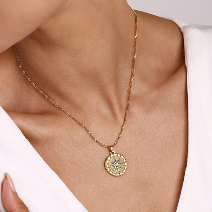 [Echo Fine]Parker Gold Star Pendant