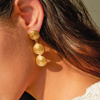 [Echo Fine]Marielle Gold Earrings