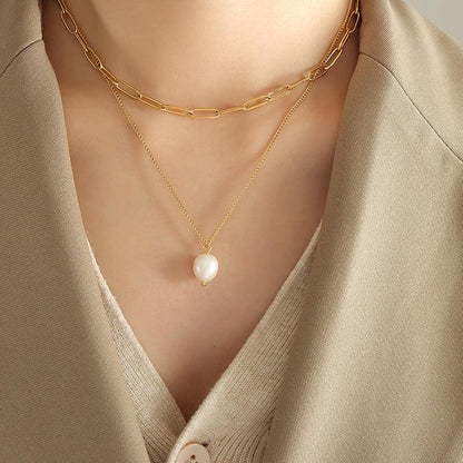 [Echo Fine]Undine Freshwater Pearl Necklace