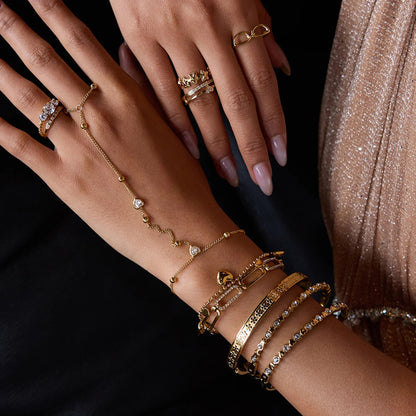 [Echo Fine]Winslow Gold Hand Chain