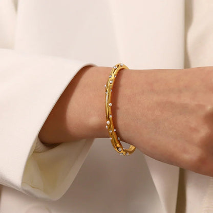 [Echo Fine]Corisande Gold Bangle