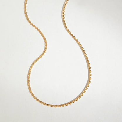 [Echo Fine]Loraine Gold Chain Necklace