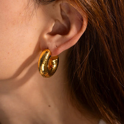 [Echo Fine]Bethany Gold Earrings