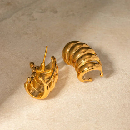 [Echo Fine]Beatrix Gold Earrings