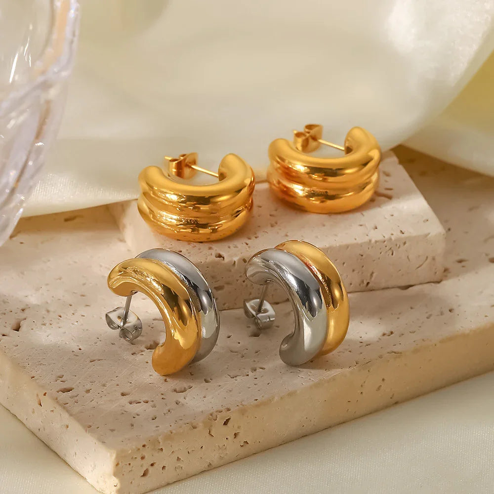 [Echo Fine]Henrietta Gold Earrings