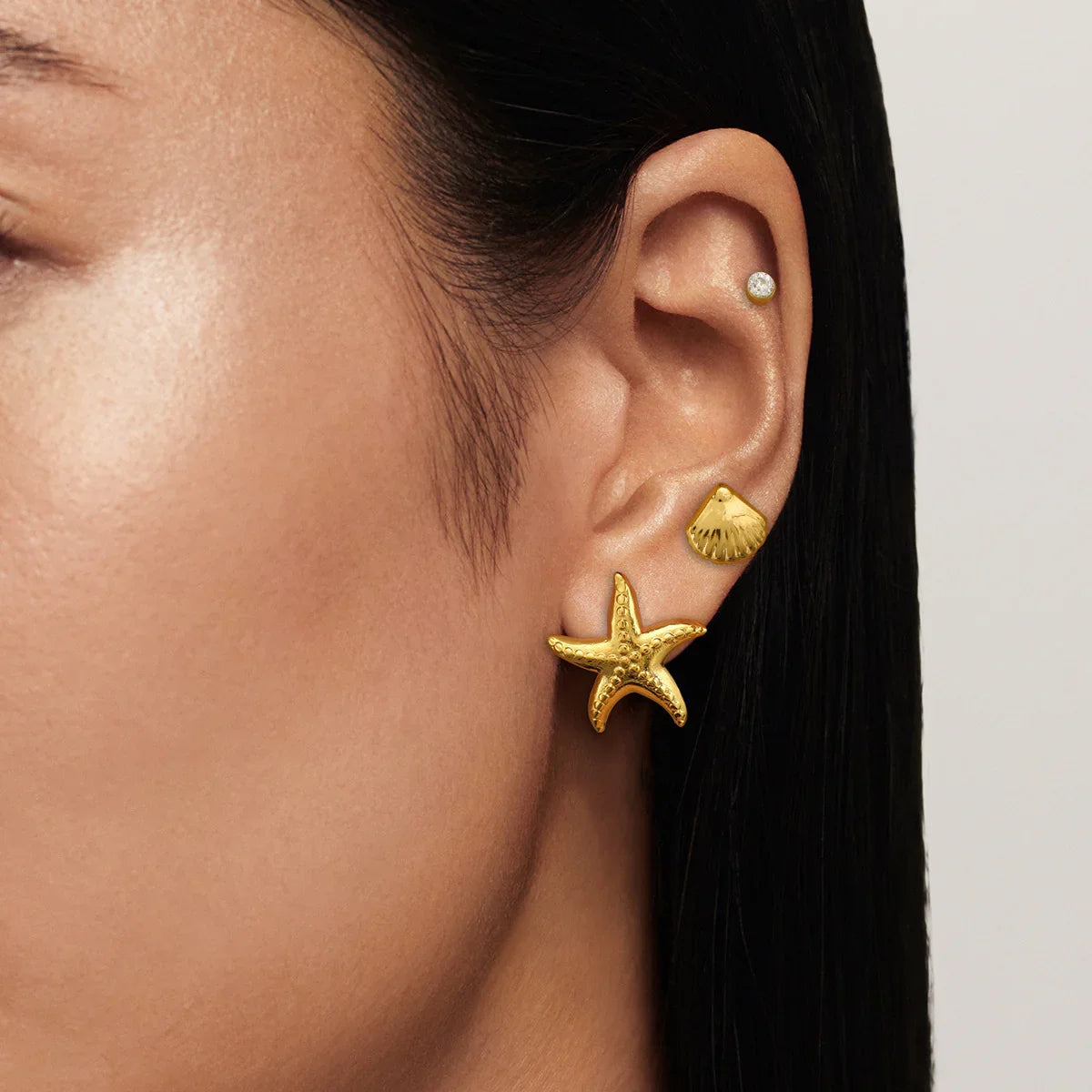 [Echo Fine]Arielle Ocean-Inspired Earring Bundle