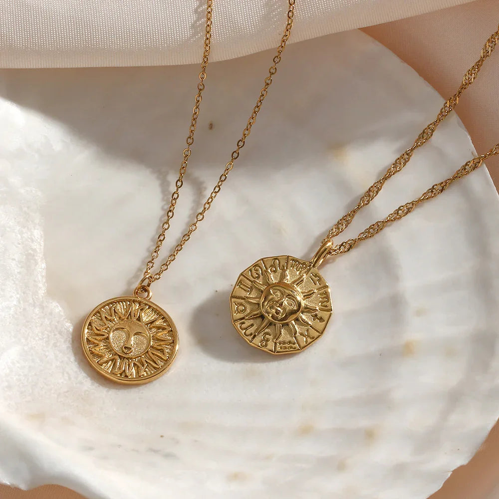[Echo Fine]Soleil Gold Necklace