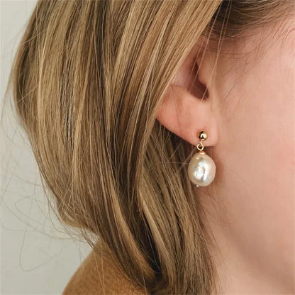 [Echo Fine]Gloria Freshwater Pearl Earrings