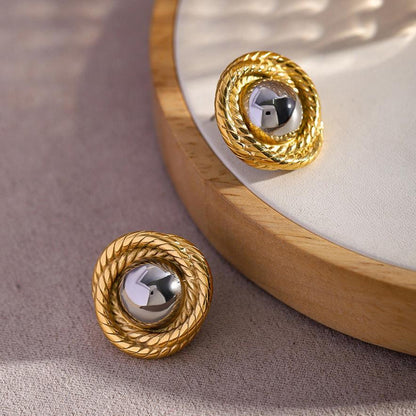 [Echo Fine]Ariadne Gold Earrings