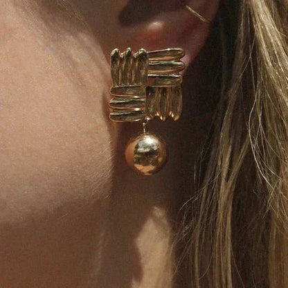 [Echo Fine]Alba Gold Earrings