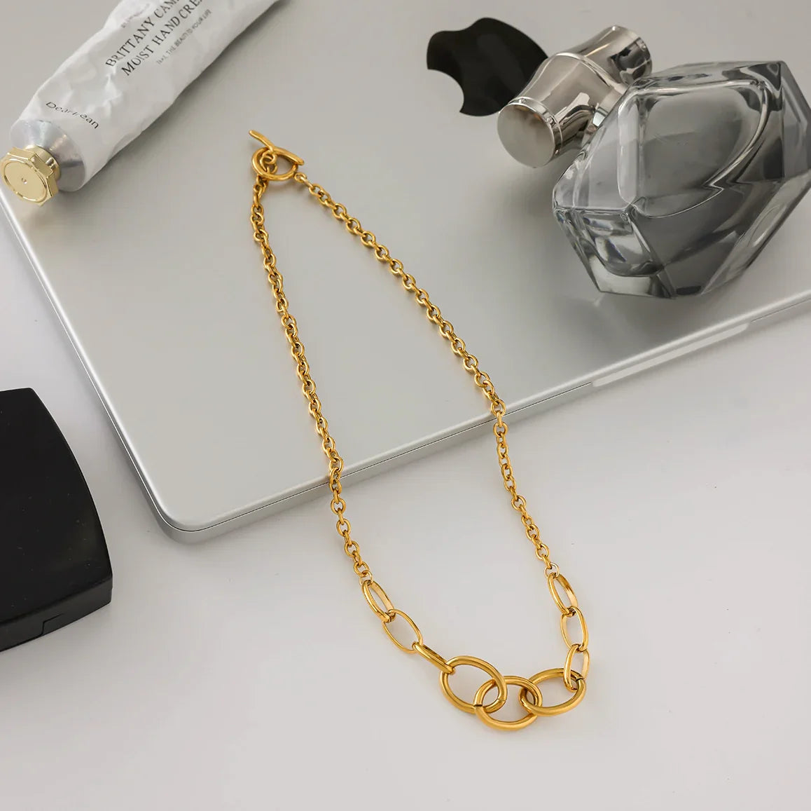 [Echo Fine]Renelle Gold Chain Necklace