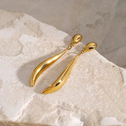 [Echo Fine]Aspen Gold Earrings