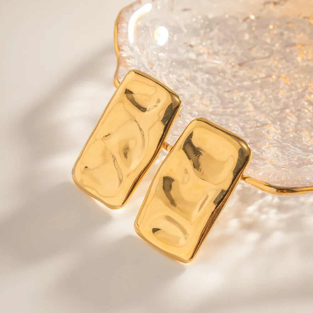 [Echo Fine]Geraldine Gold Earrings