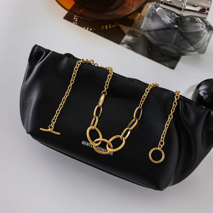 [Echo Fine]Renelle Gold Chain Necklace