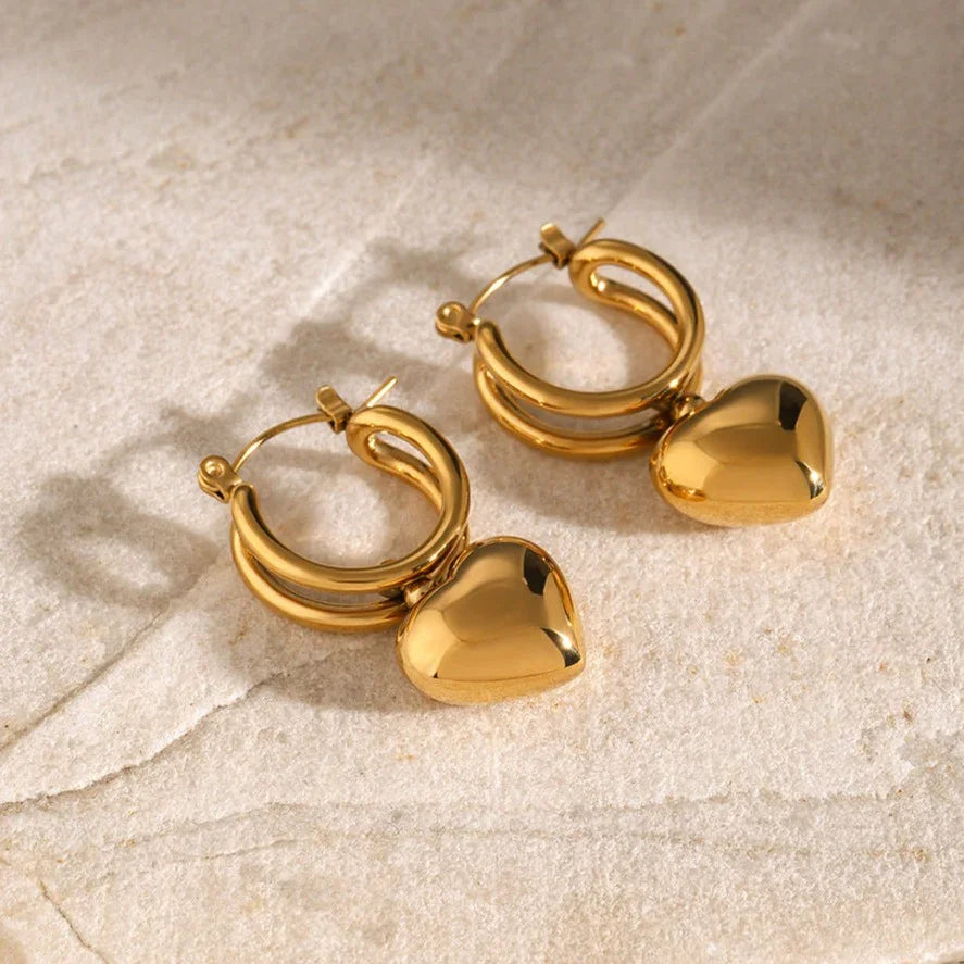 [Echo Fine]Audrey Gold Earrings
